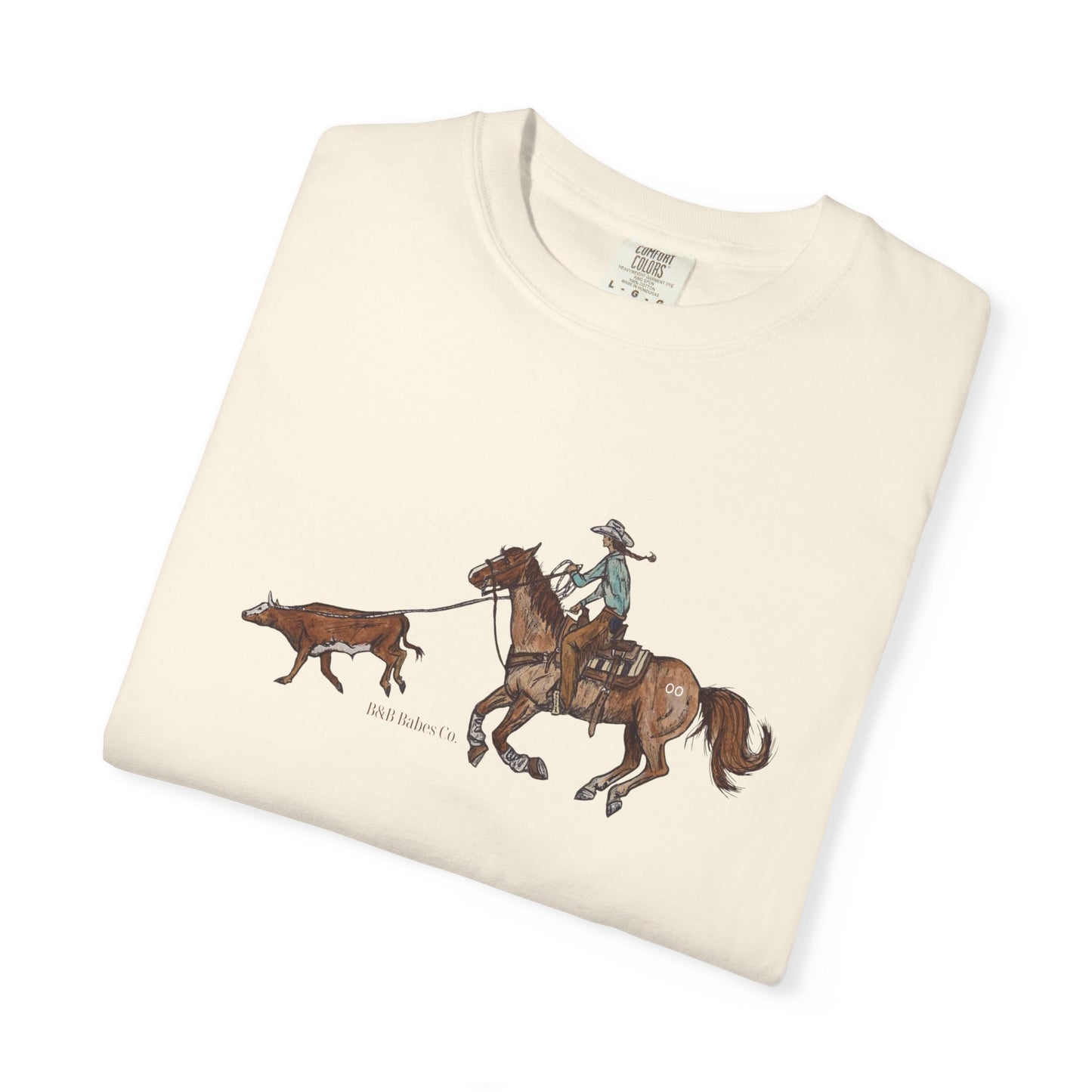 Rope 'em Adult Comfort Colors T-shirt