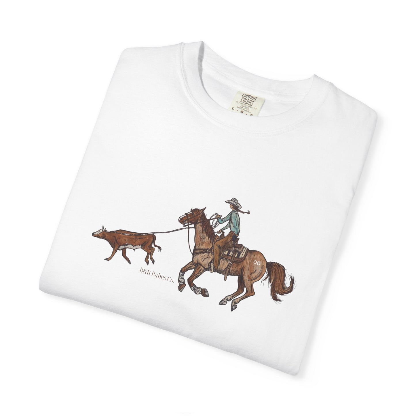 Rope 'em Adult Comfort Colors T-shirt