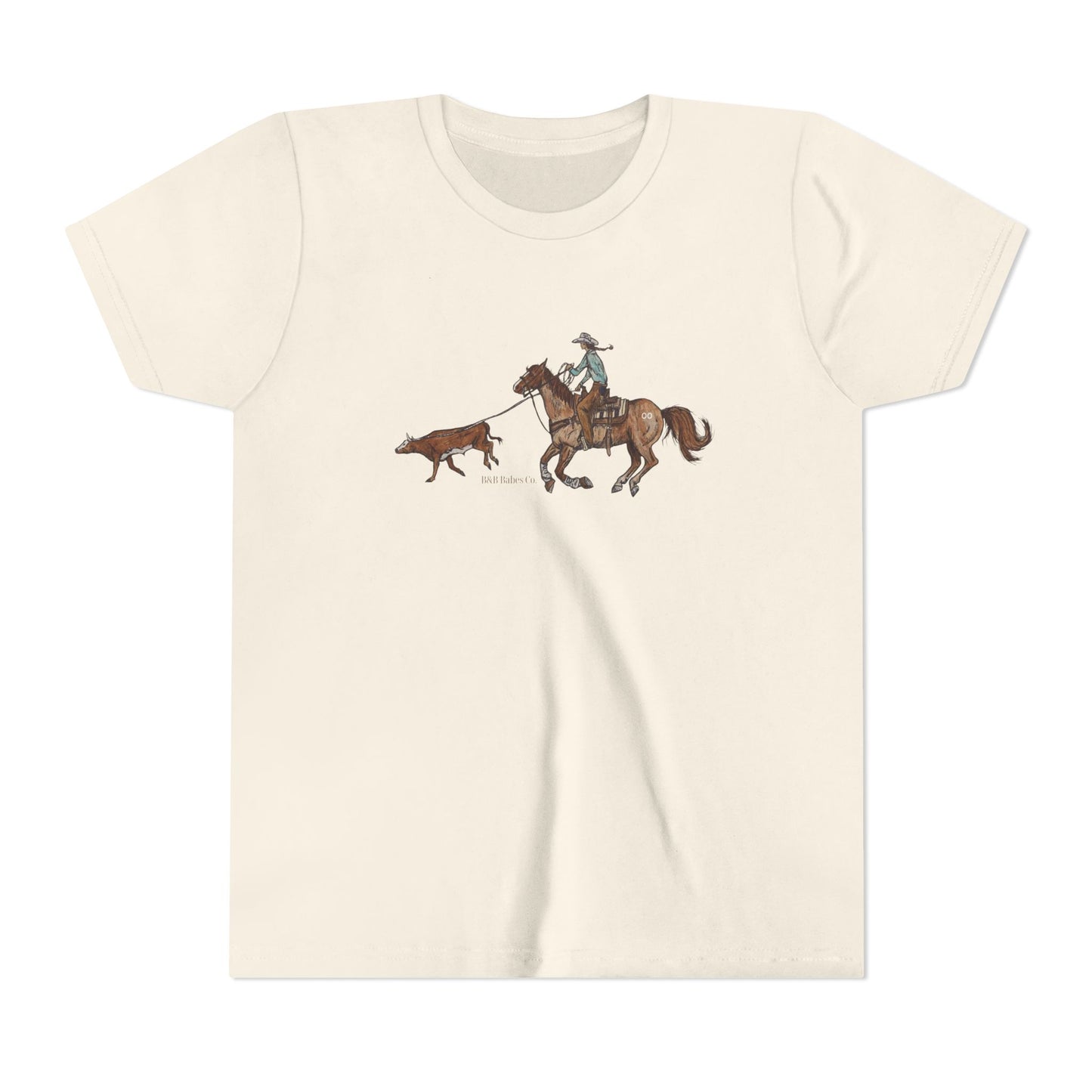 Rope 'em Youth Bella+Canvas T-shirt