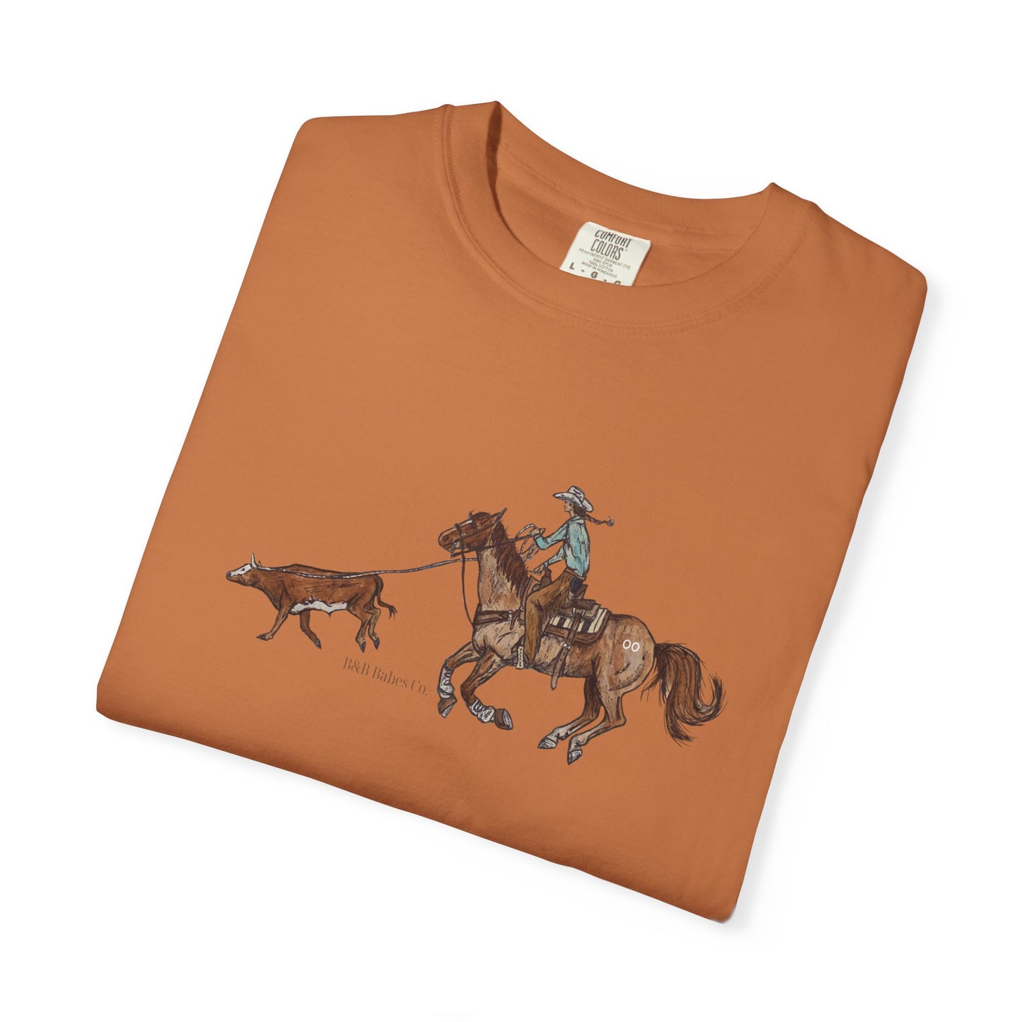 Rope 'em Adult Comfort Colors T-shirt