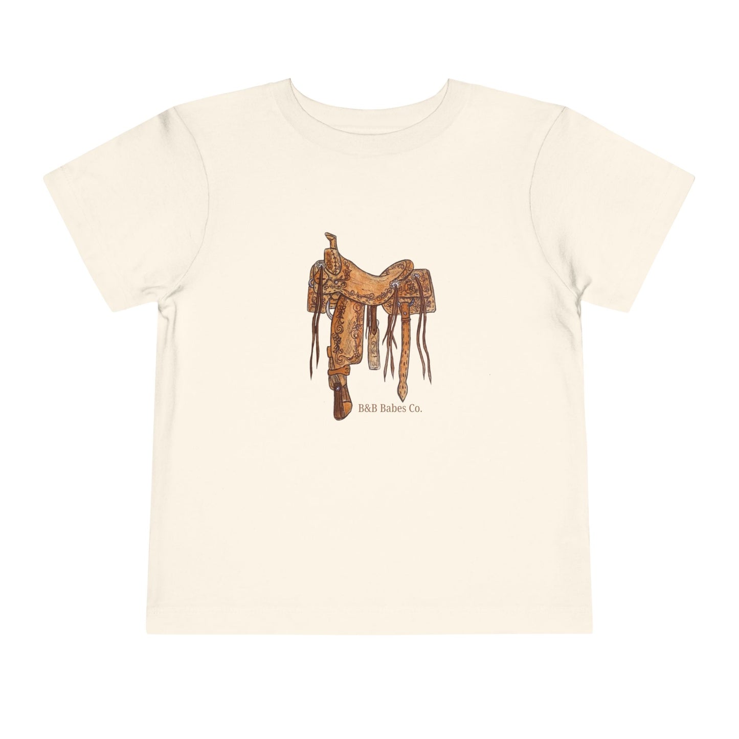 Saddle Up Toddler Bella+Canvas T-shirt