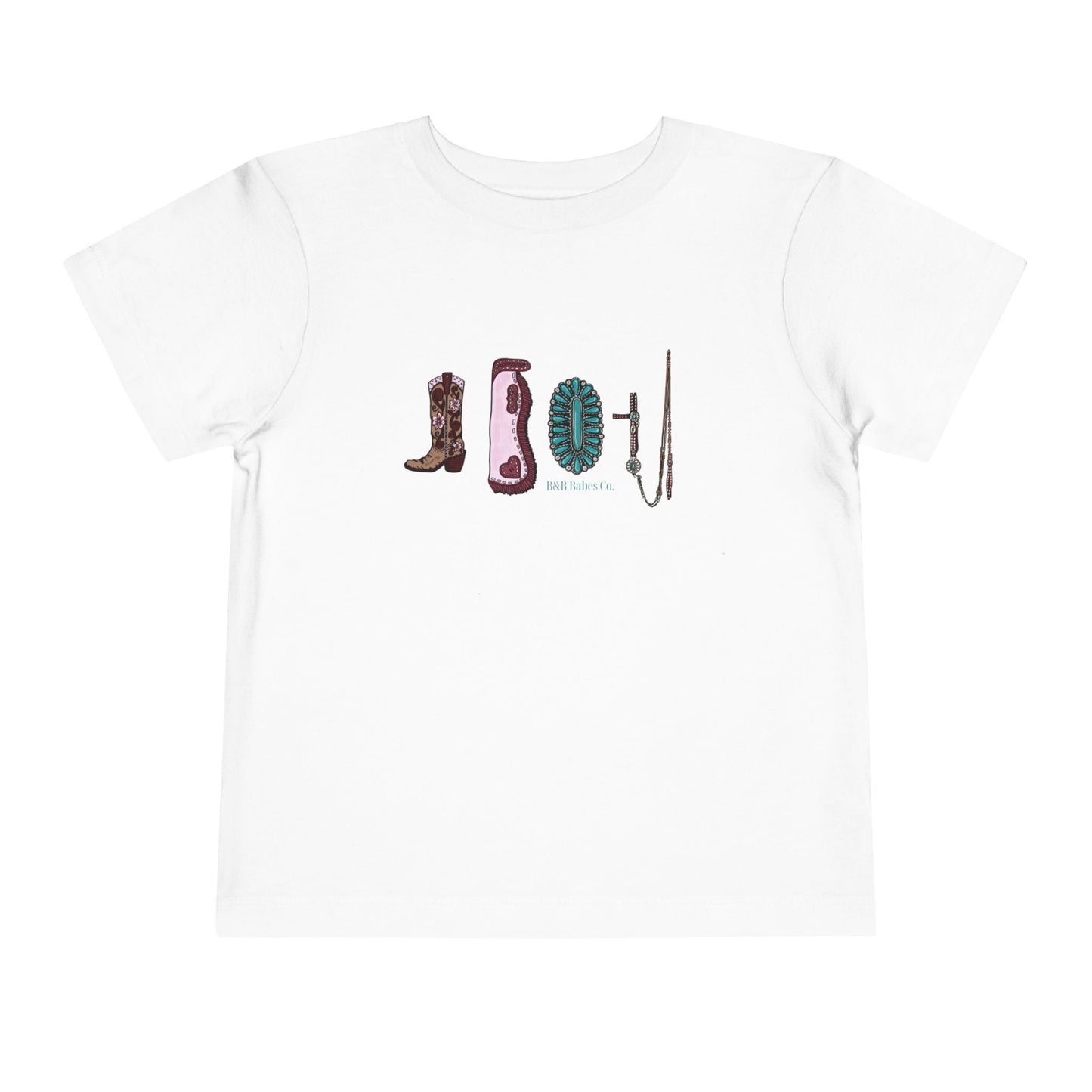 Cowgirl Starter Pack Toddler Bella+Canvas T-shirt