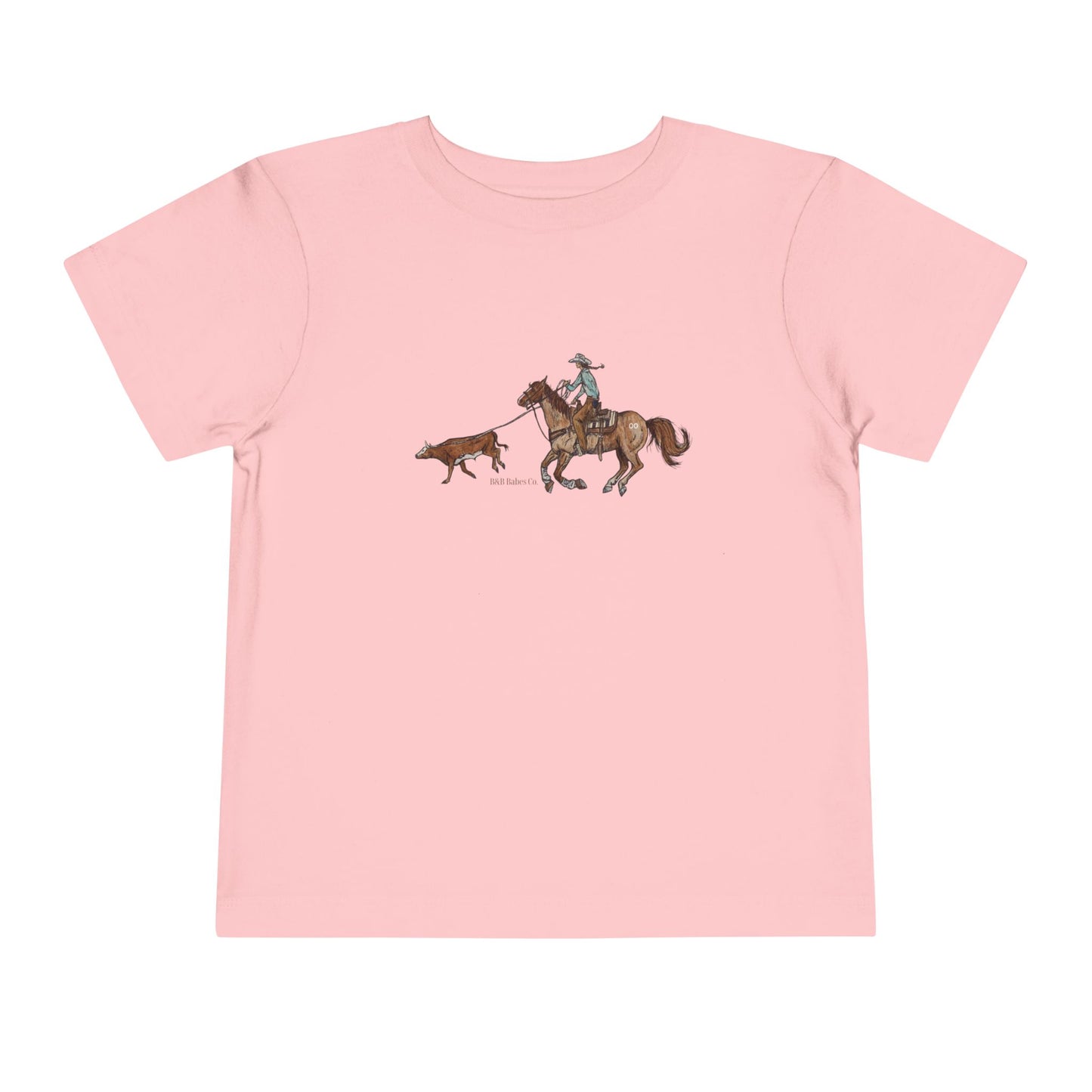 Rope 'em Toddler Bella+Canvas T-shirt