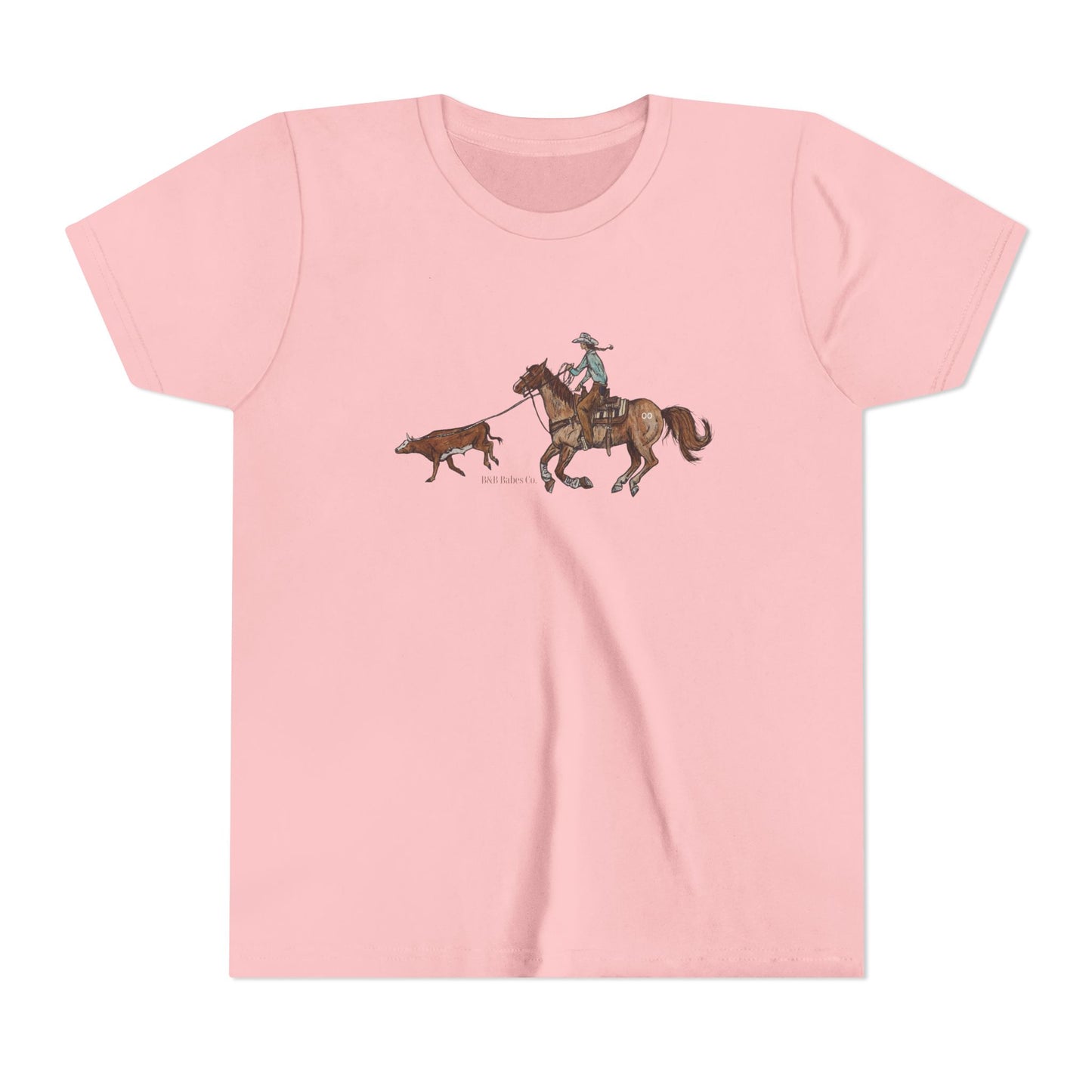 Rope 'em Youth Bella+Canvas T-shirt