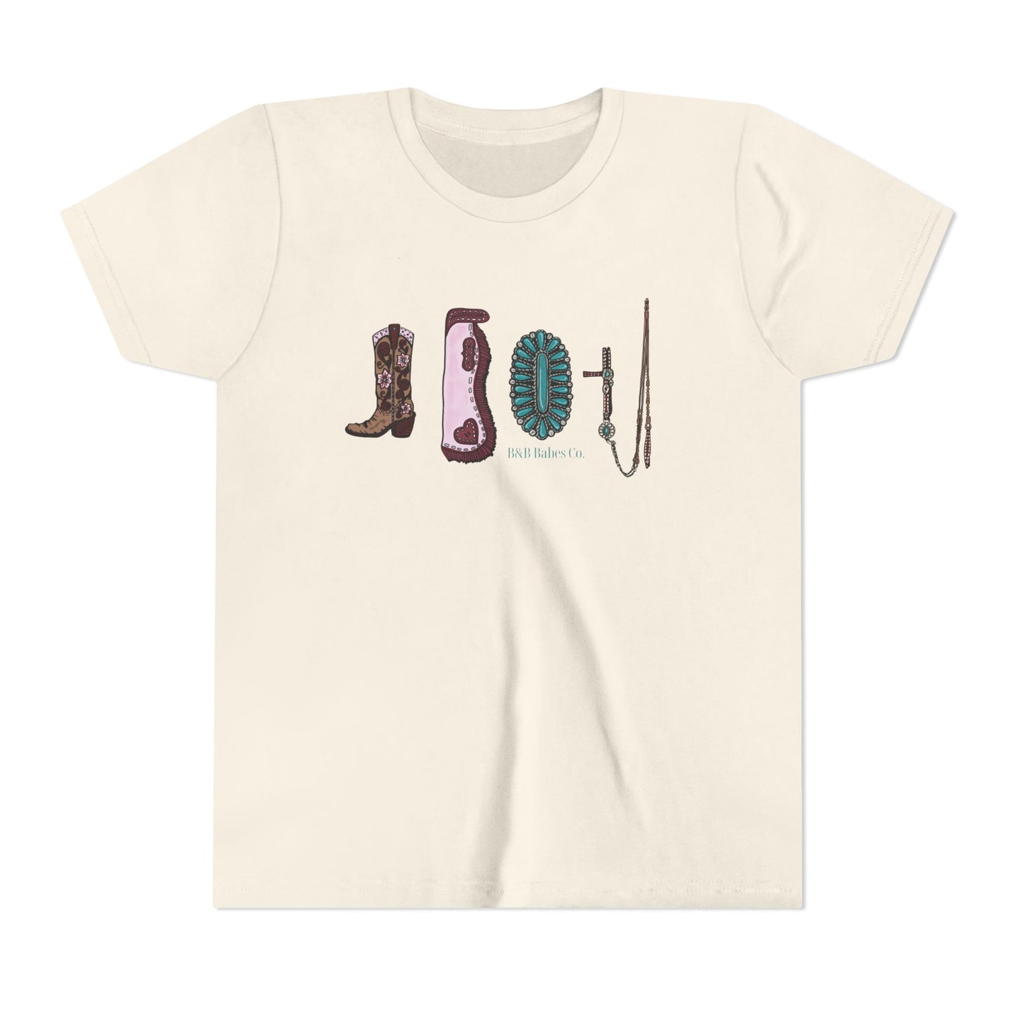 Cowgirl Starter Pack Youth Bella+Canvas T-shirt