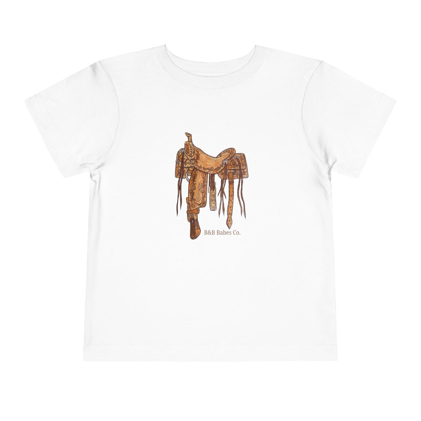 Saddle Up Toddler Bella+Canvas T-shirt