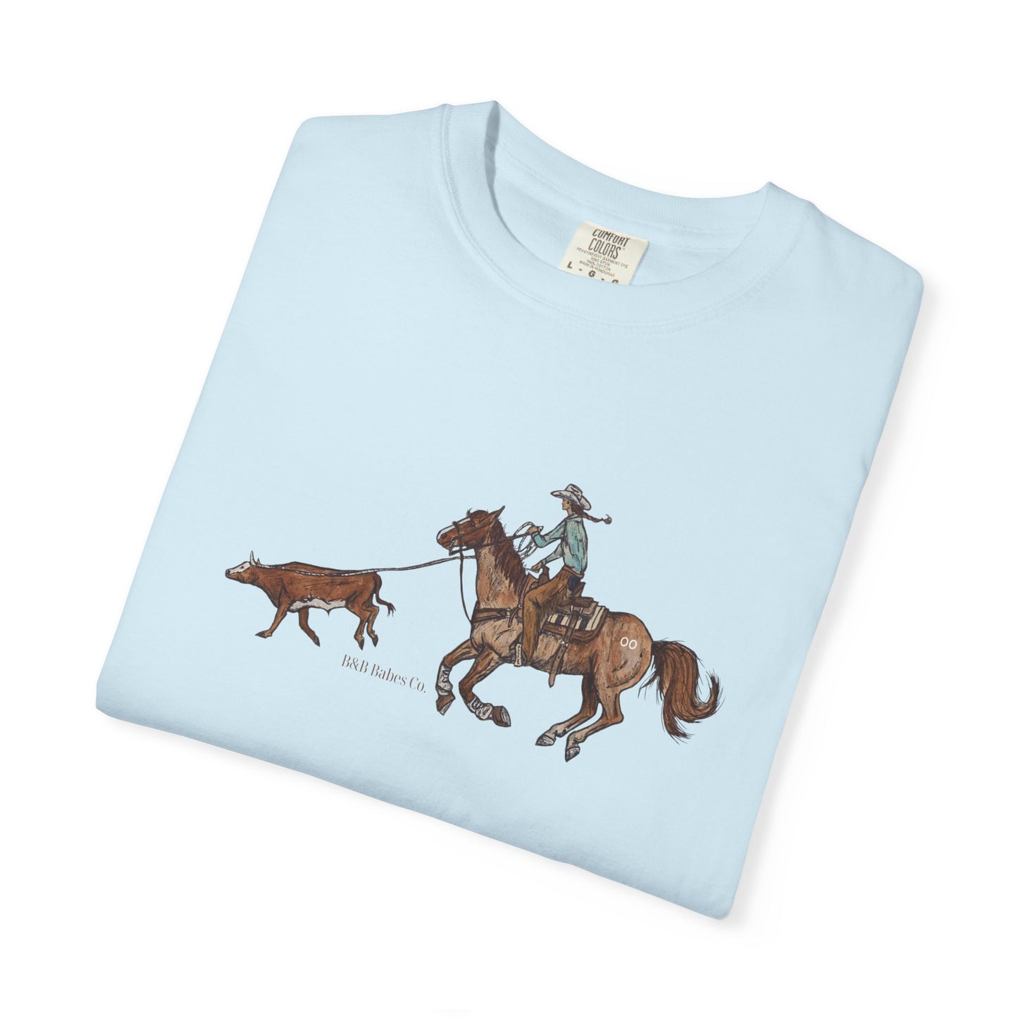 Rope 'em Adult Comfort Colors T-shirt