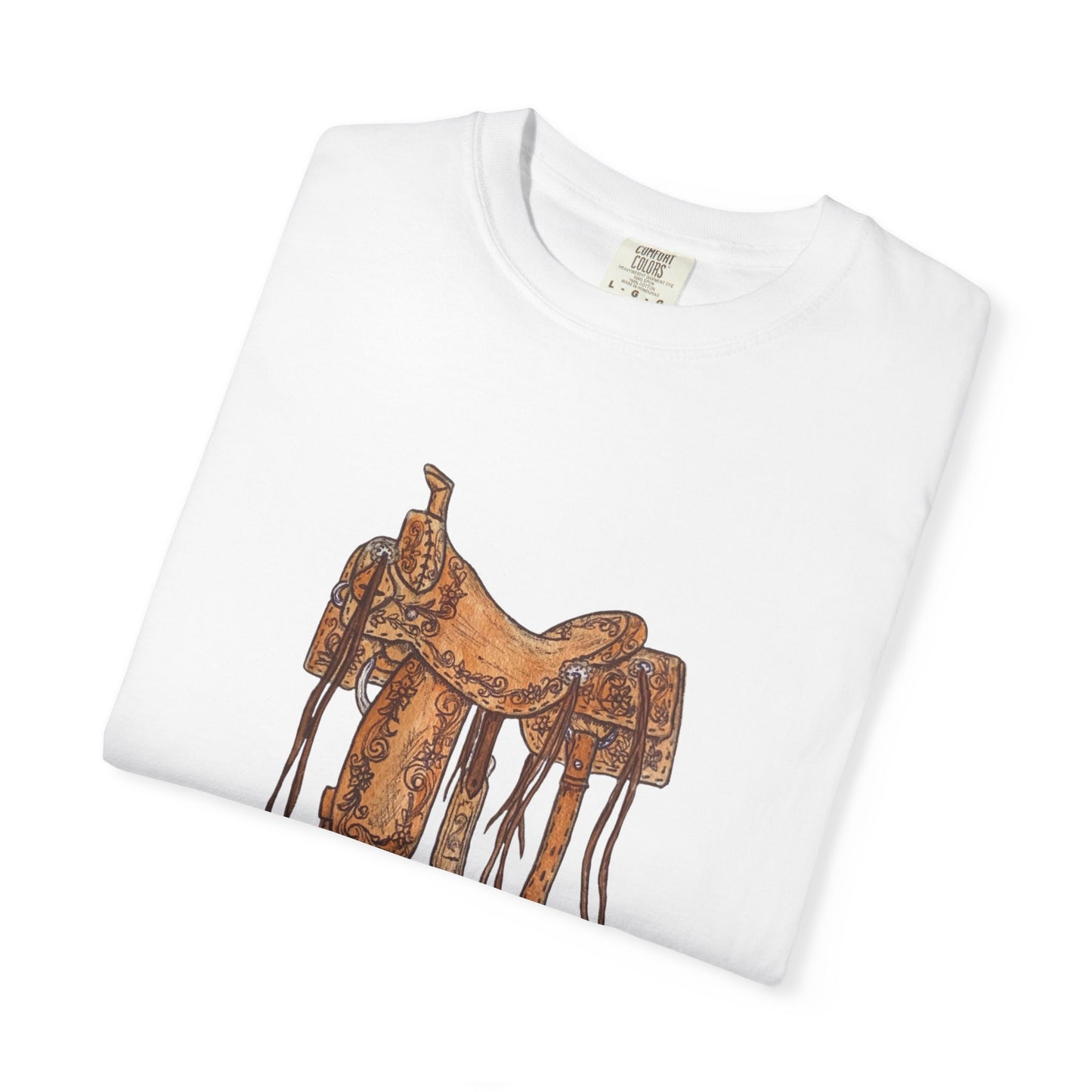 Saddle Up Adult Comfort Colors T-shirt