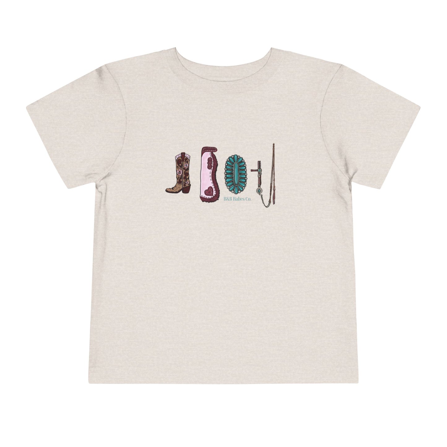 Cowgirl Starter Pack Toddler Bella+Canvas T-shirt