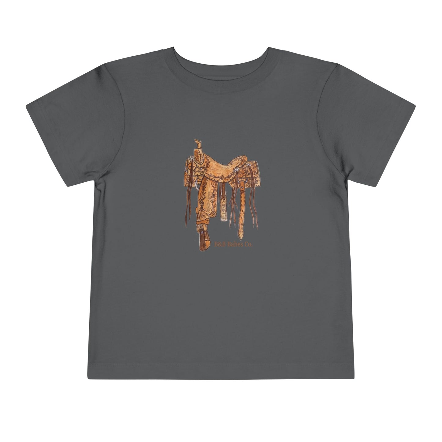Saddle Up Toddler Bella+Canvas T-shirt
