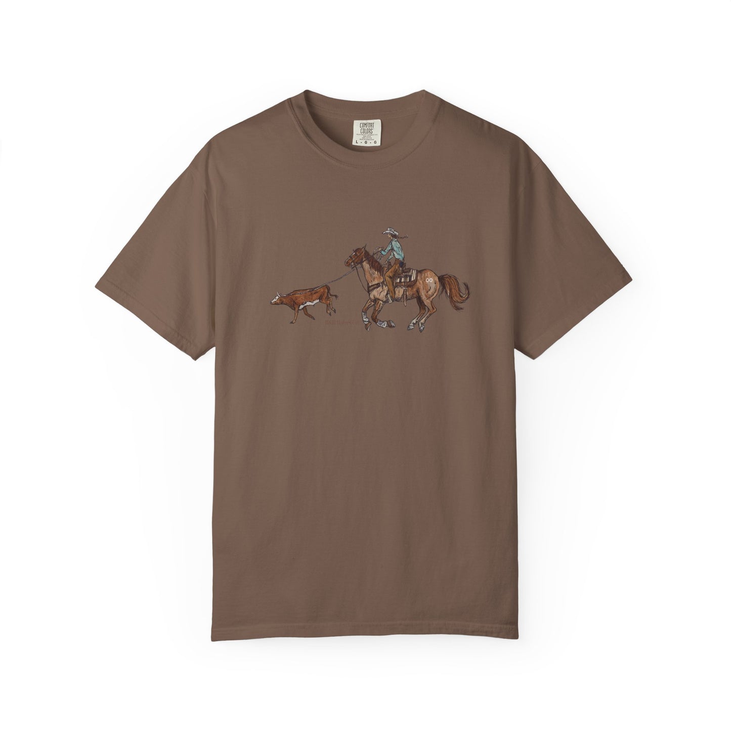 Rope 'em Adult Comfort Colors T-shirt