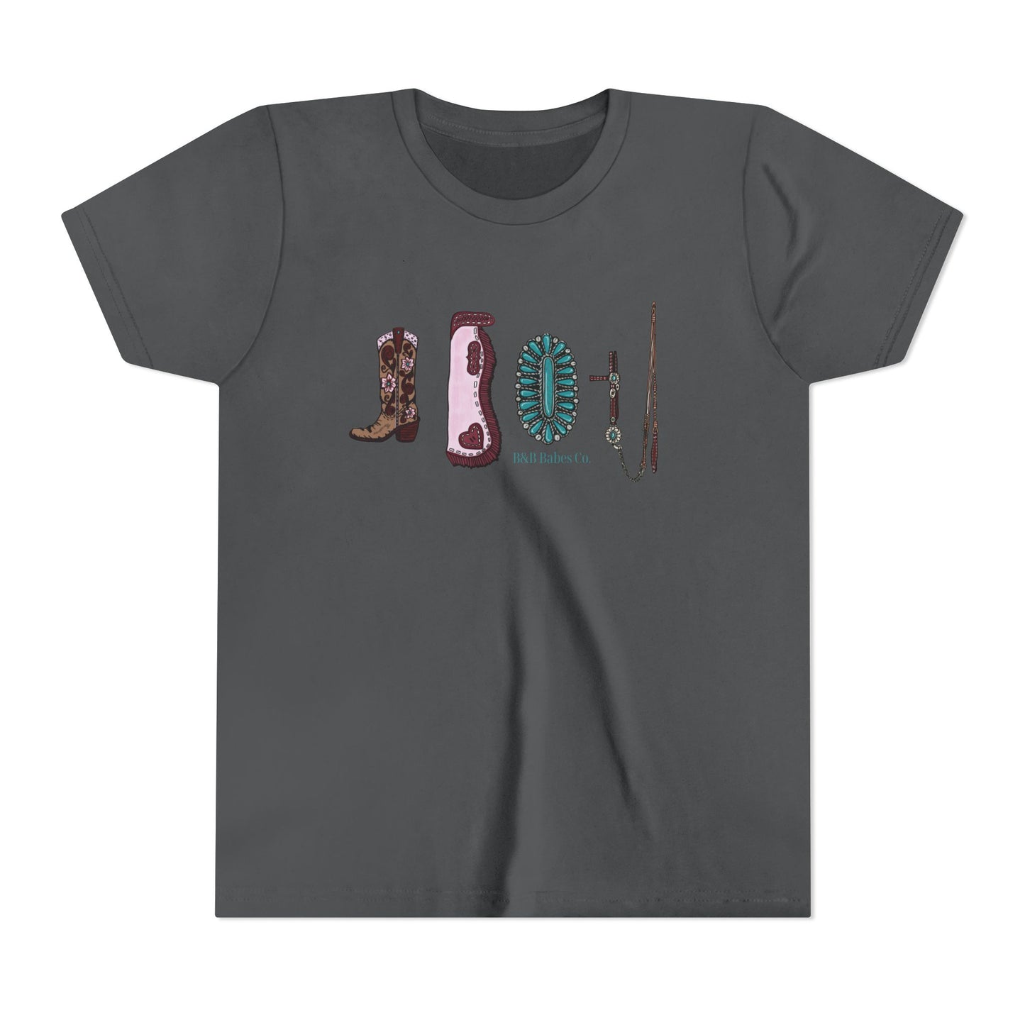 Cowgirl Starter Pack Youth Bella+Canvas T-shirt
