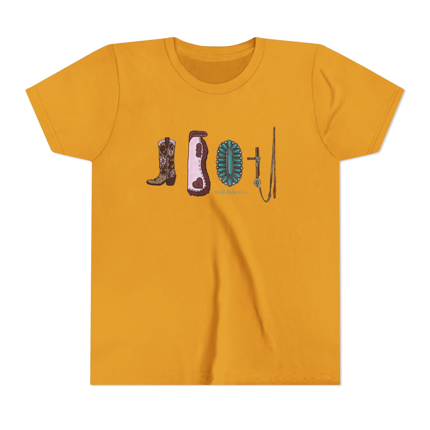 Cowgirl Starter Pack Youth Bella+Canvas T-shirt