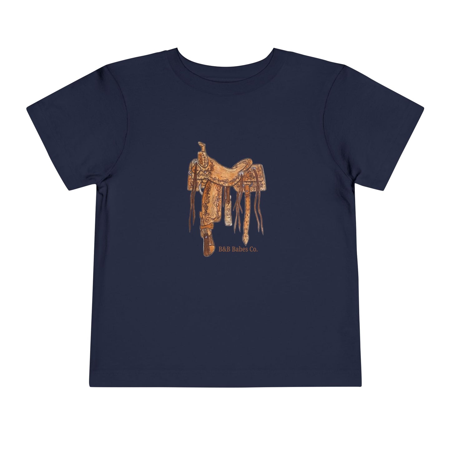 Saddle Up Toddler Bella+Canvas T-shirt